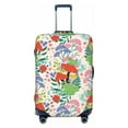 thumbnail image 1 of Bixox Washable Mushroom and Frogs Printed Luggage Cover, Fashion Suitcase Protector Fits for Large luggage, 1 of 8