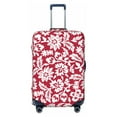 thumbnail image 1 of Bixox Washable Red Flowers Printed Luggage Cover, Fashion Suitcase Protector Fits for Small luggage, 1 of 8