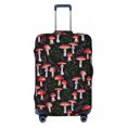 thumbnail image 1 of Bixox Washable Red Mushrooms Printed Luggage Cover, Fashion Suitcase Protector Fits for X-Large luggage, 1 of 8