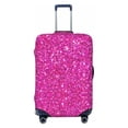 thumbnail image 1 of Bixox Washable Rose Red Glitter Printed Luggage Cover, Fashion Suitcase Protector Fits for Small luggage, 1 of 8