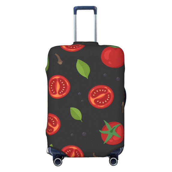 Bixox Washable Tomatoes1 Printed Luggage Cover, Fashion Suitcase Protector Fits for Large luggage
