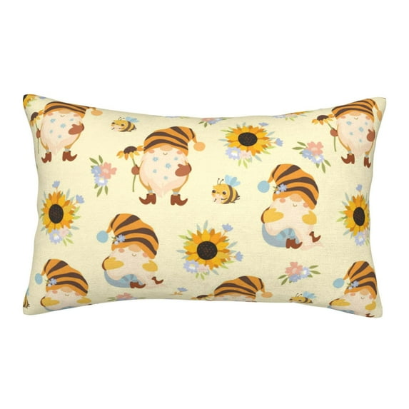 Bixox Watercolor Bee Honey Printed Pillow Protector,Super Soft Ideal for Home,Guests,Rentals - 20"x30"
