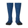 thumbnail image 1 of Bixox Whales Swim Patterned Men's and Women's Knee Socks High Socks Outdoor Sports Socks, 1 of 5