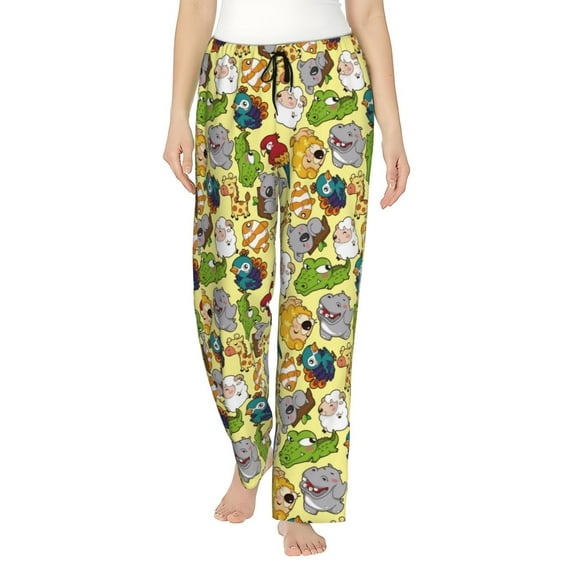 Bixox Women's Animals Patterned Pajama Pants Loungewear