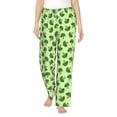 thumbnail image 1 of Bixox Women's Broccoli Vegetables Patterned Pajama Pants Loungewear, 1 of 5