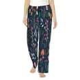 thumbnail image 1 of Bixox Women's Colorful Flowers Patterned Pajama Pants Loungewear, 1 of 5