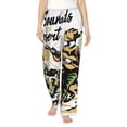 thumbnail image 1 of Bixox Women's Cowboy Playing Guitar Patterned Pajama Pants Loungewear, 1 of 5