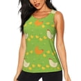 thumbnail image 1 of Bixox Women's Funny Chicken Printed Sleeveless Fitness Workout Running Quick-Dry Tank Top, 1 of 7