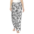 thumbnail image 1 of Bixox Women's Hand Drawn Snake Patterned Pajama Pants Loungewear, 1 of 1