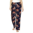 thumbnail image 1 of Bixox Women's Leopard Print Patterned Pajama Pants Loungewear, 1 of 5