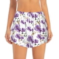 thumbnail image 1 of Bixox Women's Orchids Flowers pattern 2 in 1 Running Shorts - Lightweight Athletic Workout Gym Yoga Shorts Liner with Pockets - XX-Large, 1 of 7