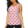 thumbnail image 1 of Bixox Women's Pig Noses Printed Sleeveless Fitness Workout Running Quick-Dry Tank Top, 1 of 7