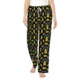 thumbnail image 1 of Bixox Women's Pineapple Patterned Pajama Pants Loungewear, 1 of 1