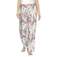 thumbnail image 1 of Bixox Women's Romantic Travel In Paris Patterned Pajama Pants Loungewear, 1 of 5