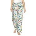 thumbnail image 1 of Bixox Women's Transport1 Patterned Pajama Pants Loungewear, 1 of 5