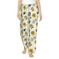 thumbnail image 1 of Bixox Women's Travel Elements Patterned Pajama Pants Loungewear, 1 of 5