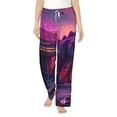 thumbnail image 1 of Bixox Women's Western Style Dinosaur Patterned Pajama Pants Loungewear, 1 of 5