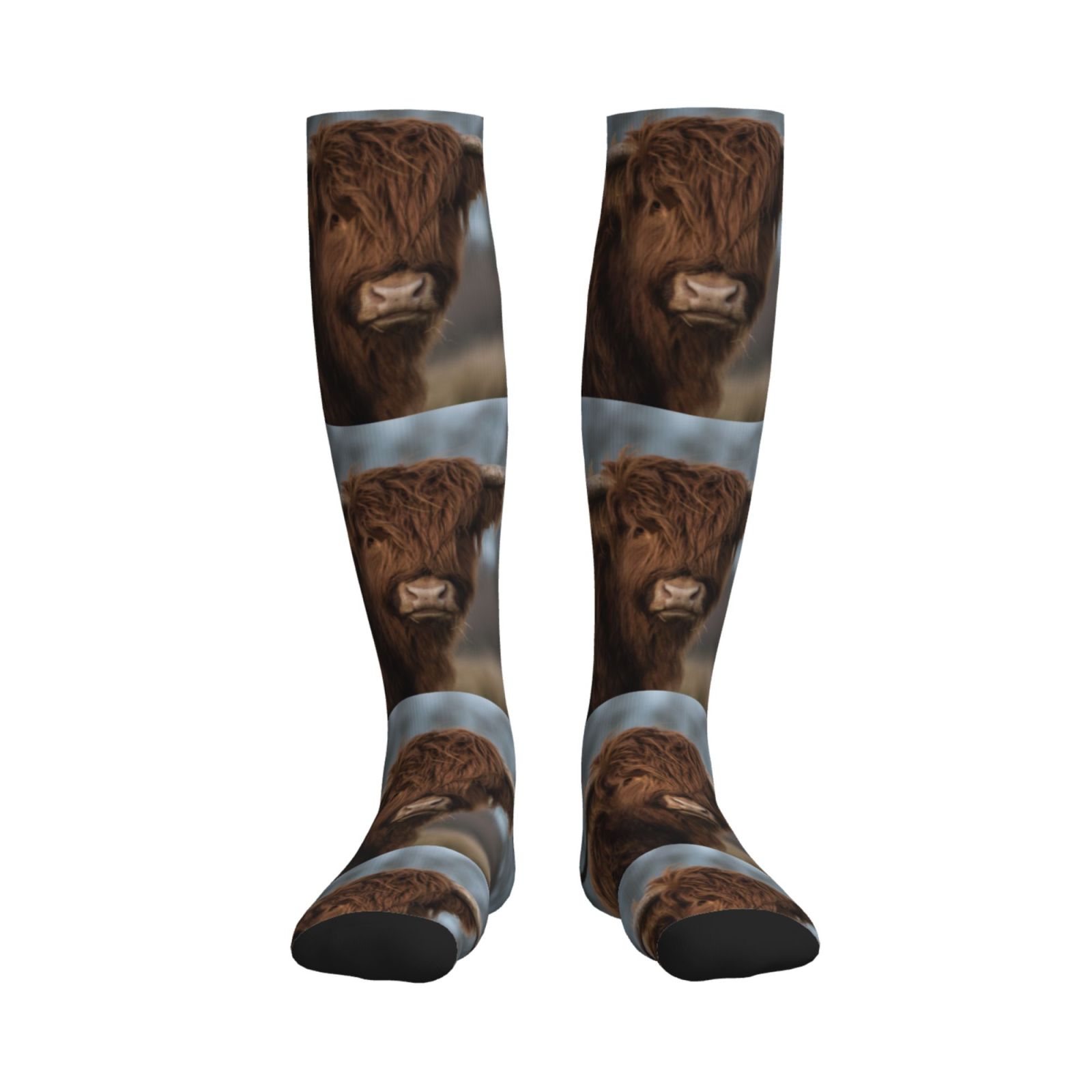 Bixox Yak Print Compression Socks,Compression Socks Women & Men ...