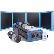 Bixpy Angler Pro Kit with SUN80 Solar Panel, K-1 Motor, PP-768 Power Pack, Wireless Remote Control, Portable Motor System for Kayaks, Paddle Boards, Canoes and Small Watercraft