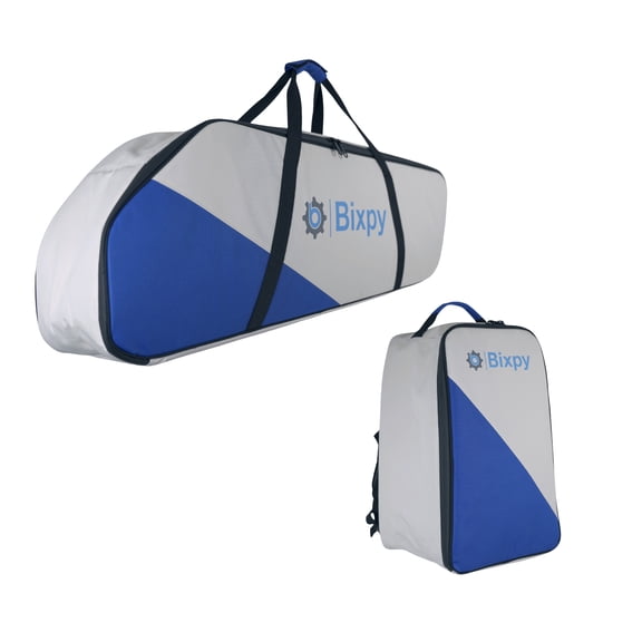 Bixpy N-3 Motor Kit Travel Bag Set, Padded Motor Shaft & Battery Carry Bags (Combo)