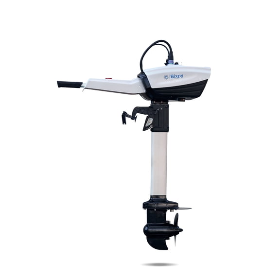 Bixpy N-3 Outboard Motor Kit – Long Shaft (27.3" / 693 mm) Outboard Motor for Small Boats, Inflatable Boats, Dinghies, Rafts, Kayaks, Canoes, Tenders & Lightweight Watercraft Applications