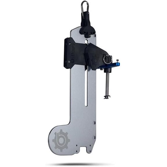 Bixpy Universal Versa Kayak Rudder System – Motor-Ready V-Arm Steering Rudder, Smooth Tracking & Turning, Heavy-Duty Sliding Design, Fits 10mm Pin, No Gudgeon