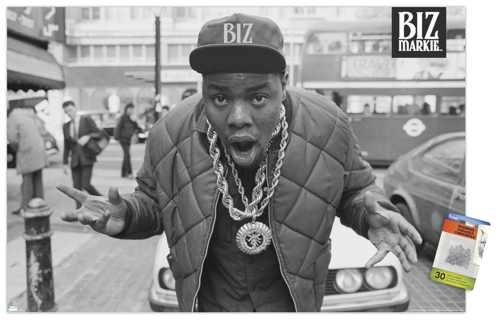 Biz Markie - London Street Wall Poster with Pushpins, 22.375