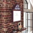 thumbnail image 1 of BizChair 3.50" x 22.5" Solid Pine Wood Mahogany Shadow Box, 1 of 11