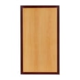 thumbnail image 1 of BizChair 30" x 48" Rectangular 2-Tone High-Gloss Cherry Resin Table Top with 2" Thick Mahogany Edge, 1 of 2