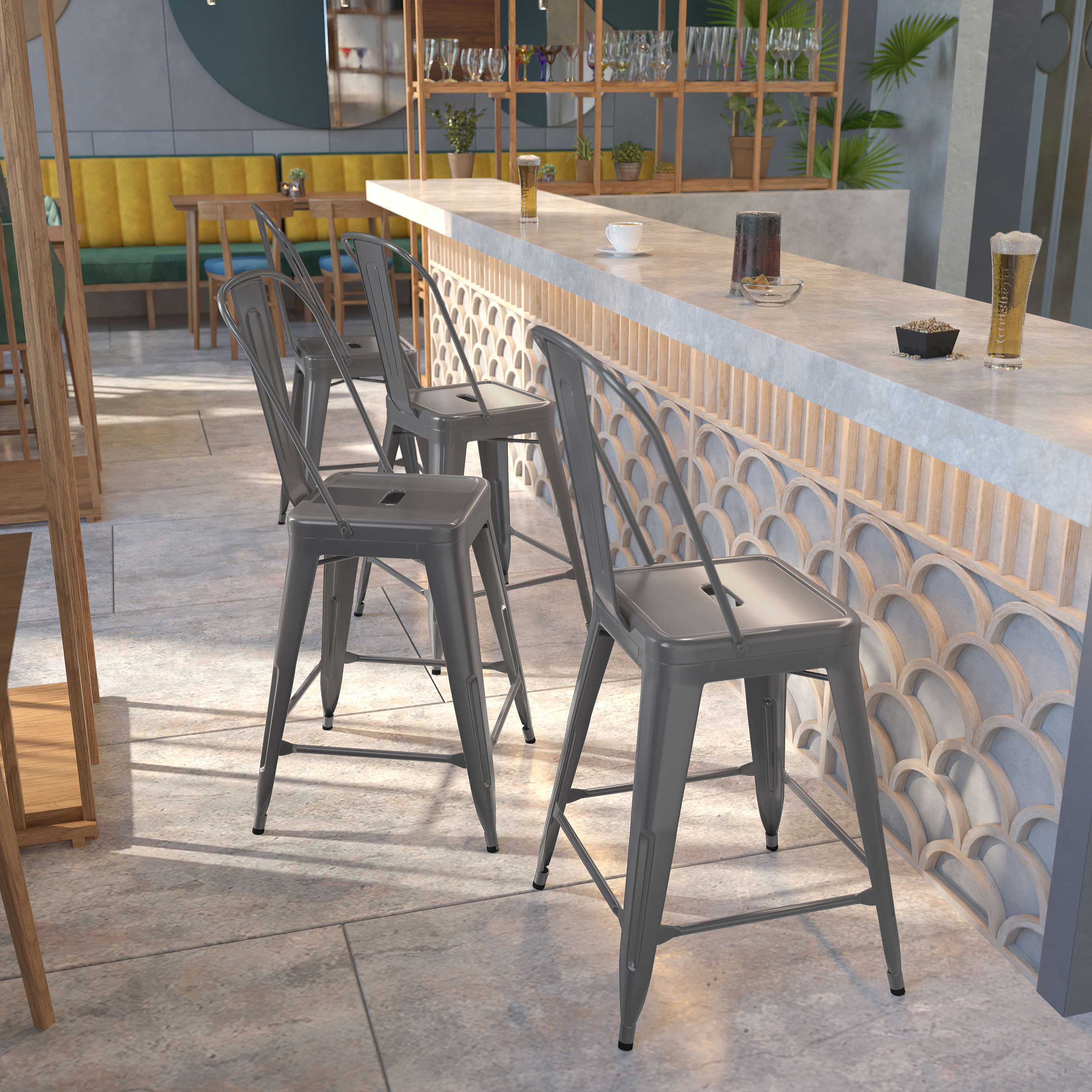 Omaha Counter Height Stool 2 PK