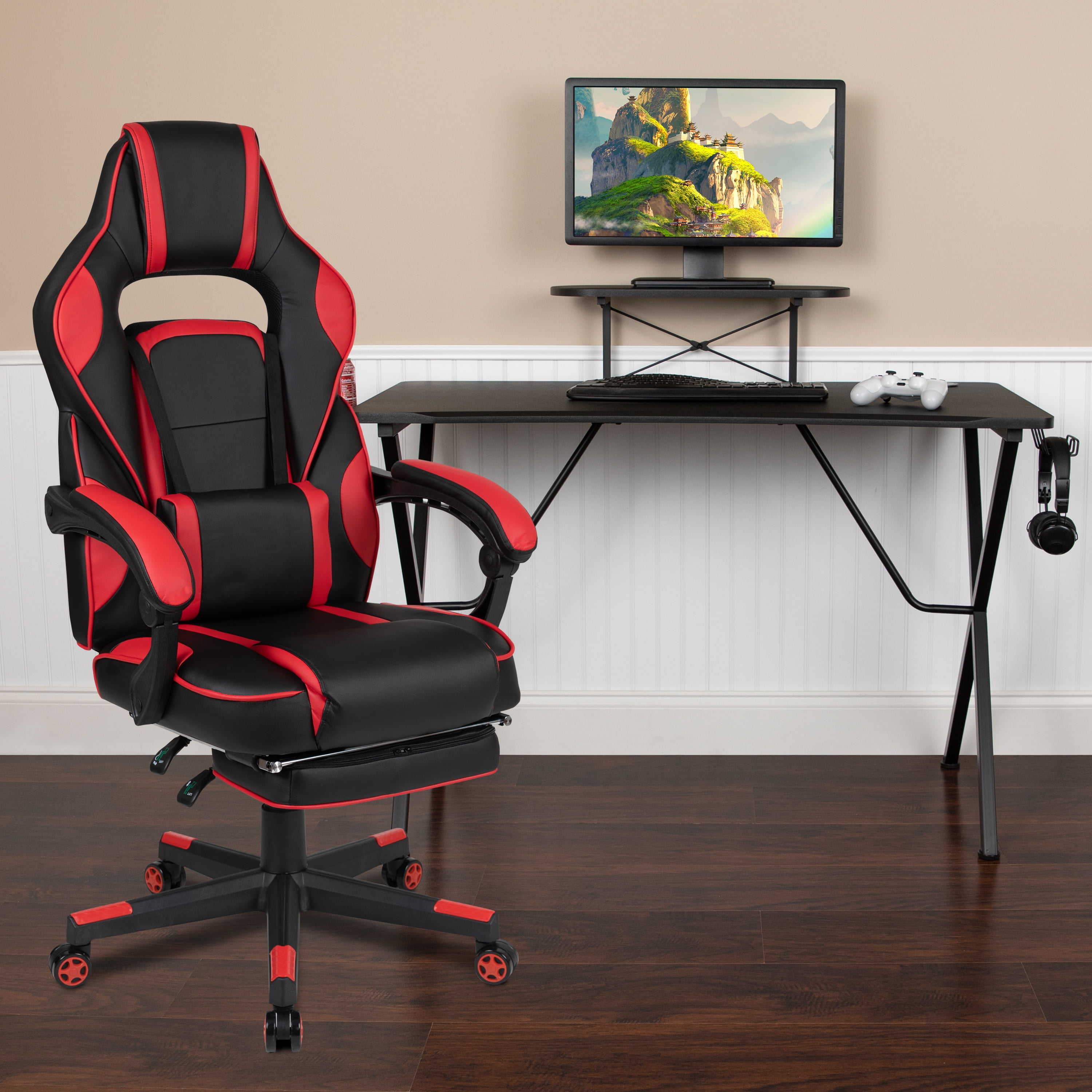 https://i5.walmartimages.com/seo/BizChair-Black-Gaming-Desk-with-Cup-Holder-Headphone-Hook-Monitor-Stand-Red-Reclining-Back-Arms-Gaming-Chair-with-Footrest_690ea3a1-917e-4076-882c-7defc008909e.84e6fc39ae083030ddee853be951e254.jpeg