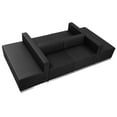 thumbnail image 1 of BizChair Black LeatherSoft Reception Configuration, 6 Pieces, 1 of 6