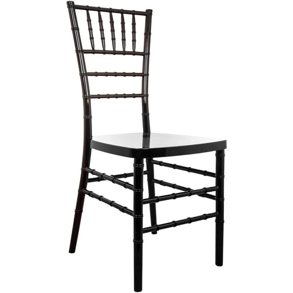 BizChair Black Resin Chiavari Chair