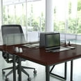 thumbnail image 1 of BizChair Clear Acrylic Desk Partition, 12"H x 60"L (Hardware Included), 1 of 9