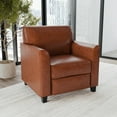 thumbnail image 1 of BizChair Cognac LeatherSoft Chair with Clean Line Stitched Frame, 1 of 10