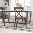 thumbnail image 1 of BizChair Dark Driftwood X-Back Chair, 1 of 14