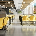 thumbnail image 1 of BizChair Hercules Series Adult Full Back Contoured Stacking Waiting Room Chair, Yellow, 1 of 15