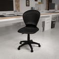 thumbnail image 1 of BizChair Mid-Back Black Plastic Swivel Task Office Chair, 1 of 13