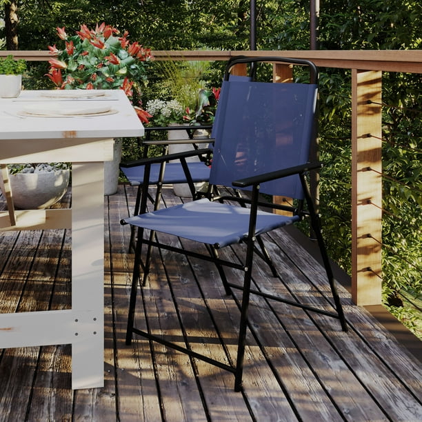4 folding garden chairs hotsell