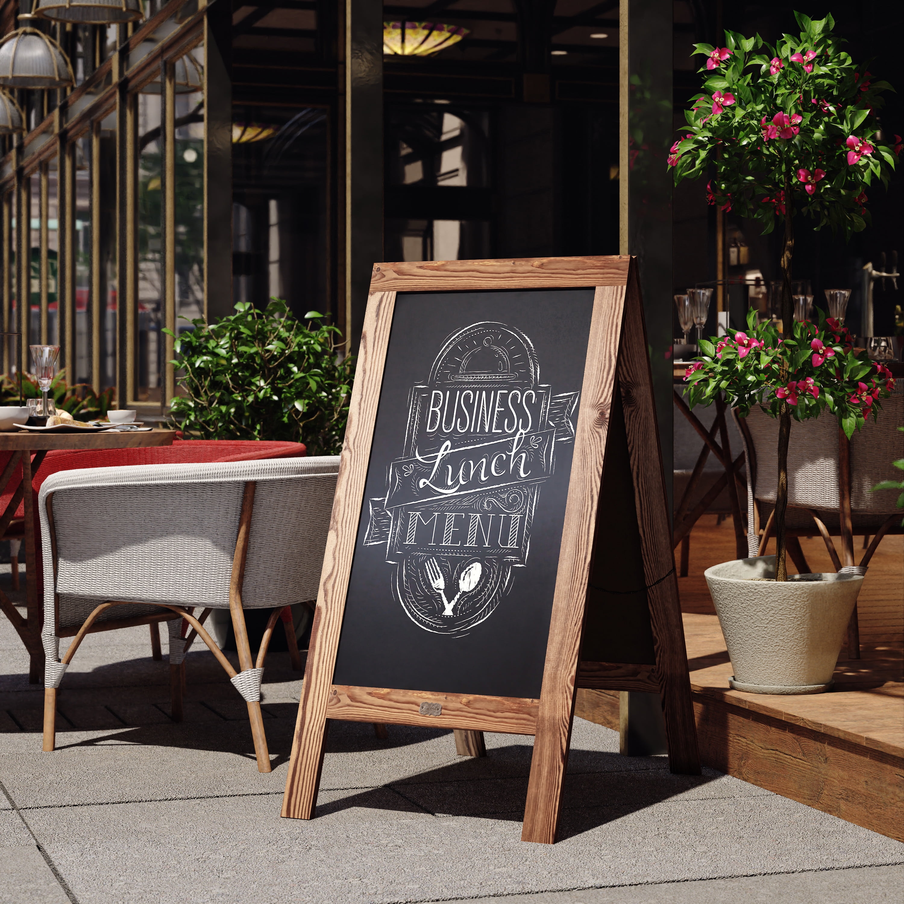 https://i5.walmartimages.com/seo/BizChair-Torched-Brown-48x24-Vintage-Wooden-A-Frame-Indoor-Outdoor-A-Frame-Magnetic-Chalkboard-Sign-Set-with-8-Chalk-Markers-10-Stencils-2-Magnets_cbb2f0bc-63d7-4818-87a4-a3e75c1070f1.a2427b3013ee96b637b278ad9f4efeb3.jpeg