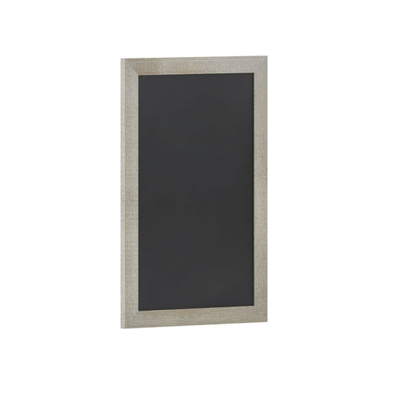 BizChair Weathered Magnetic Wall Chalkboard, Extra Large Size 20" x 30", Framed Decorative Chalkboard with Eraser - For Kitchen, Weddings, Menus and More!