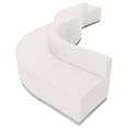 thumbnail image 1 of BizChair White LeatherSoft Reception Configuration, 6 Pieces, 1 of 8
