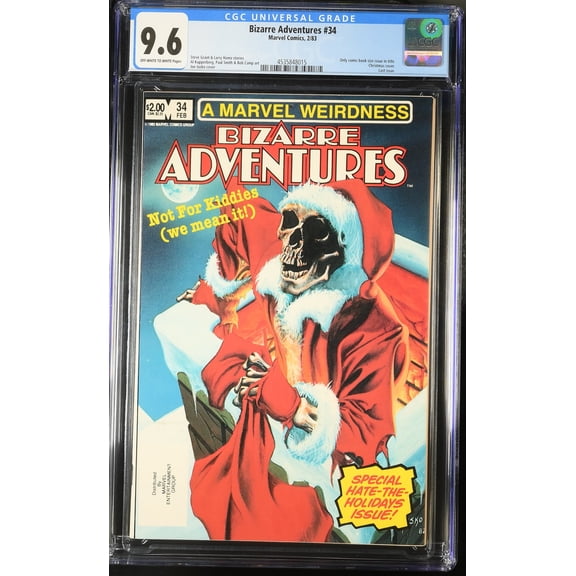 Bizarre Adventures #34 - CGC 9.6 Comic Book