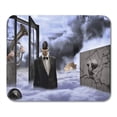thumbnail image 1 of Bizarre Surreal Composition Sweetness Music Clouds Collage Conceptual Creativity Digital Mousepad Mouse Pad Mouse Mat 9x10 inch, 1 of 3