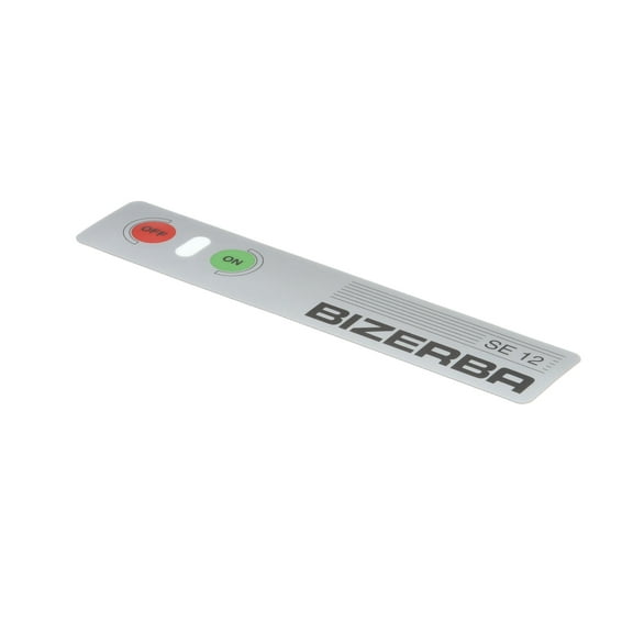 Bizerba 000000060376400300 Decal, On/Off