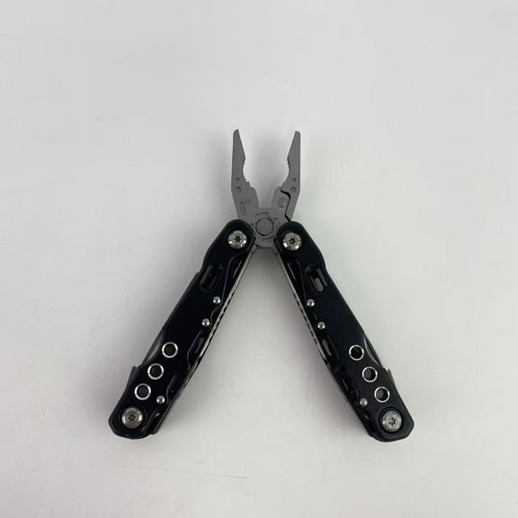 Bizfair Pliers ,Multitool Pliers Pocket Knife Camping Tool Hiking Gear 14 in 1 Multi Tool Knife Pliers Saw Bottle Opener Safety Lock Nylon Sheath Multitool