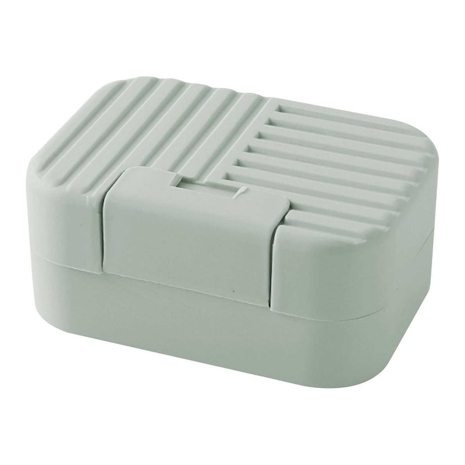 Bizhua Bathroom Products Sealed and Covered Soap Box Travel Lock Soap Box Toilet Soap Holder Bathroom and Creative Soap Rack, 1X Soap Rack