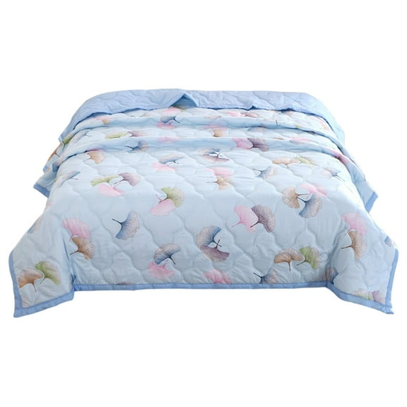 Bizhua Blanket Comforter Washable Reversible Quilt Lightweight Soft Breathable Quilt Stay Cool All Night, One Quilt