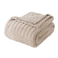 thumbnail image 1 of Bizhua Blanket Luxurious Brown Caramel Sofa Nap Blanket – Soft Fleece Throw for Comfortable Rest and Warmth During Work Enhancing Productivity and Well with Stylish Design, A Blanket, 1 of 6