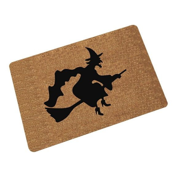 Bizhua Carpet Rubber Carpet Floor Mat Living Room Bedroom Porch Door Personalized Printing Entry Mat Witch Mat Rooster Carpet, 1X Carpet
